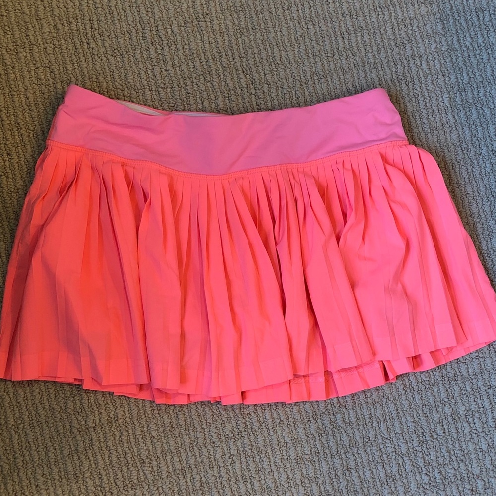 Pink Lulu lemon skort